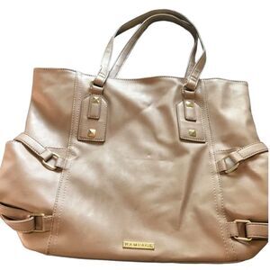 Rampage Blush Nude Shoulder Bag Large Hobo Tote Light Pink